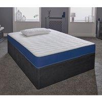 eXtreme Comfort Ltd Hybrid Memory Foam & Pinna-Coil Mattress Soft/Medium Comfort in White | Size: EU Double