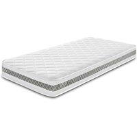eXtreme Comfort Ltd Diamond 3D Memory Foam & Spring Hybrid Mattress CoolTouch Surface in White | Size: EU King