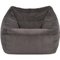 icon Natalia Jumbo Corduroy Bean Bag Armchair in Charcoal