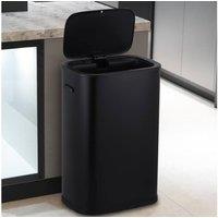 Hygrad Built to Survive 55 Liter Motion Sensor Electric Kitchen Bin in Black