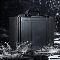 SPETLEK Aluminium Portable Toolbox with Cubed Foam Insert in Black