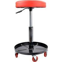 Nordara Mechanics Creeper Seat 360 Swivel Wheels Padded Garage Stool Trolley