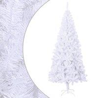 Berkfield Home Artificial Christmas Tree with Stand 180 cm 620 Branches in White
