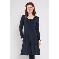 Nomads Clothing Women's Womens Modal Cosy Dress in Dark Grey | Size: 12