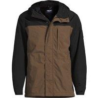 Lands' End Men's Squall Hooded Jacket in Brown | Size: Small