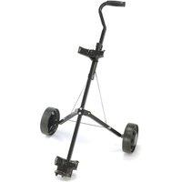 Fazer Men's Trundler Golf Push Trolley in Black