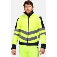 Regatta Men's Hi-Vis Pro Insulated Reflective Gilet in Bright Yellow | Size: 2XL