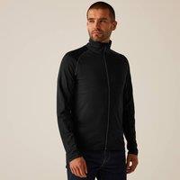 Regatta Men's Stretch Full-Zip Midlayer in Black | Size: 3XL