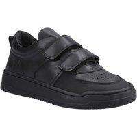 Hush Puppies Men's Daxton Touch Fastening Senior in Black | Size: 4