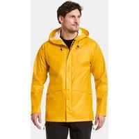 Didriksons Men's Avon Waterproof Galon Coated Jacket in Yellow | Size: Medium
