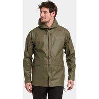 Didriksons Men's Avon Waterproof Galon Coated Jacket in Khaki | Size: XL