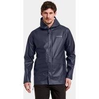 Didriksons Men's Avon Waterproof Galon Coated Jacket in Dark Blue | Size: Large