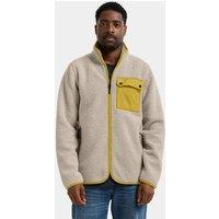 Didriksons Men's Peter Teddy Fleece Full-Zip in Mustard | Size: XL