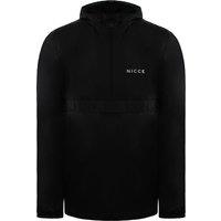 Nicce Men's Cora Black Kagoule Jacket | Size: Large