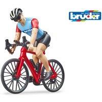 Bruder 1:16 bworld Road bike with cyclist | Size: 1 Pack
