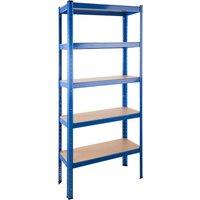tectake Heavy-Duty Shelf 350 Kg - Blue