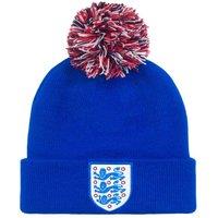 England FA Beanie Bobble Hat in Royal