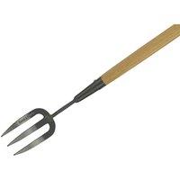 Kent & Stowe Carbon Steel Long Handled Fork in Beige