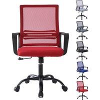 MCC Direct AeroFlex Mesh Back Office Chair - Red | Size: 1 Pack