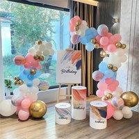 Nordara Gold 1.5m Column Kit Half Arch Balloon Stand Wedding Birthday Part