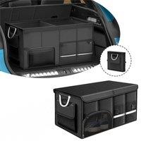 Nordara Black Durable Collapsible Car Boot Organizer Heavy Duty Storage Box