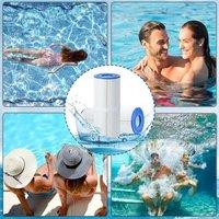 SPETLEK Spa Filter Cartridge Replacement for Hot Tub Pool in White