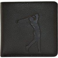 Mala leather Men's Golf Sports Design RFID Leather Wallet in Black