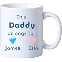 Aye Do Gifts Men's This Daddy Belongs To... Mug Gift | Dad Father's Day Gift in White