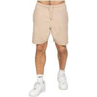 Enzo Men's Stretch Gym Shorts in Stone | Size: Small