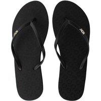 Roxy Women's Viva Hi Black Flip-Flops | Size: 4