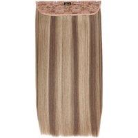 Lullabellz Women's Thick 24` 1 Piece Straight Clip In Hair Extensions in Mellow Brown