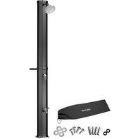 tectake Ofanto 35 L Solar Shower in Black