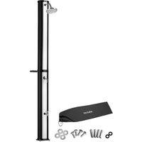 tectake Ofanto 35 L Solar Shower in Silver