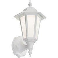 Netlighting LED Wall Lantern White 230V IP54 8W