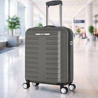 Grace 19 ABS Cabin Suitcase TSA Lock 4-Wheel Carry-On Lite in Grey