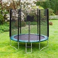 Artemis Home Kanga Hi-Power 10ft Trampoline Package in Green