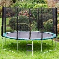 Artemis Home Kanga Hi-Power 16ft Trampoline Package in Green