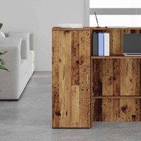 Berkfield Home Storage Cabinet Old Wood 40x45x103.5 cm Engineered Wood in Brown