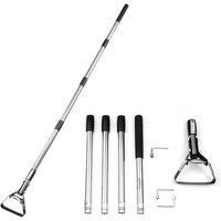 Nordara Long Handled Flexible Hoe Adjustable Head Weeder Stirrup
