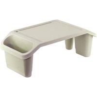 Havendro Cream Portable Bed Tray & Drink Holder Laptop Serving Table
