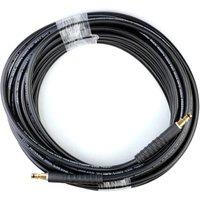 VOGREX 15M High Pressure Washer Extension Hose For Karcher K2-K7 Series in Black