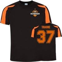 Wolves Men's Mens Adama Traore Sports Training Jersey in Black | Size: Small
