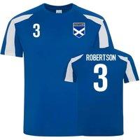 Scotland Men's Mens Sports Training Jersey - Robertson 3 in Blue | Size: 2XL