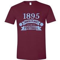 West Ham United FC Men's Mens West Ham Birth Of Football T-Shirt in White | Size: 2XL