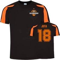 Liverpool Men's Mens Diogo Jota Wolves Sports Training Jersey in Black | Size: Medium