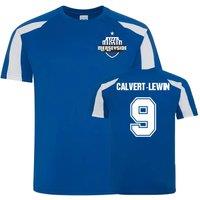 Everton FC Men's Mens Dominic Calvert - Lewin Sports Training Jersey in Blue | Size: Medium