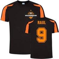 Wolves Men's Mens Raul Jimemez Sports Training Jersey in Black | Size: Large