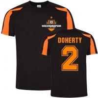 Wolves Men's Mens Matt Doherty Sports Training Jersey in Black | Size: XL