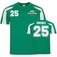 VFL Wolfsburg Men's Mens John Brooks Sports Training Jersey in Green | Size: Medium