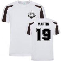 Derby County Men's Mens Chris Martin Sports Training Jersey in White | Size: Small